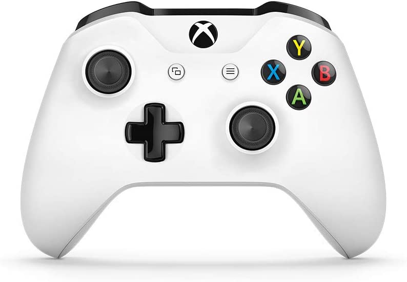 Microsoft - Mando Inalámbrico, Blanco (PC, Xbox One S) (de segunda mano muy bueno)