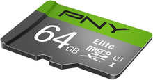 Load image into Gallery viewer, PNY Elite microSDXC 64GB UHS-I Class 10 (NEW)