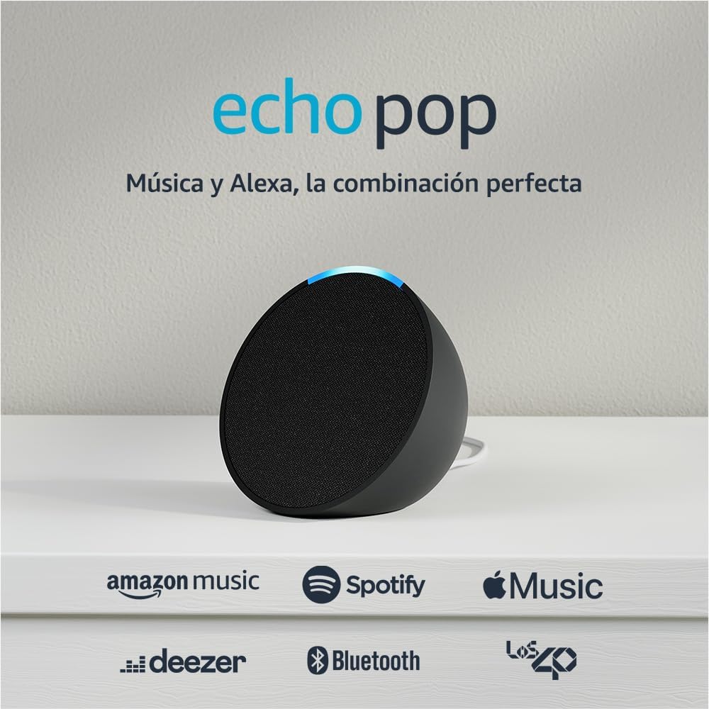 Echo Pop / Altavoz inteligente Bluetooth con Alexa (NUEVO)