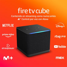 Load image into Gallery viewer, Fire TV Cube / Streaming media player with voice control, Wi-Fi 6E and Ultra HD 4K