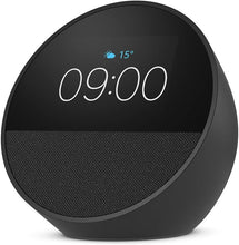 Cargar imagen en el visor de la galería, Amazon Echo Spot (última generación) Despertador inteligente con sonido de calidad y Alexa - Negro (NUEVO)
