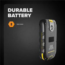 Load image into Gallery viewer, Flip Phone Hammer Dig LTE 4G Rugged Flip Phone, 2 Displays, SIM-Free, Dual SIM, Unlocked, 1200 mAh, 4G/LTE, IP68 Waterproof