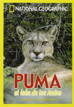 Cargar imagen en el visor de la galería, Puma, León de Los Andes - NATIONAL GEOGRAPHIC (DVD) C-198 (NUEVO)