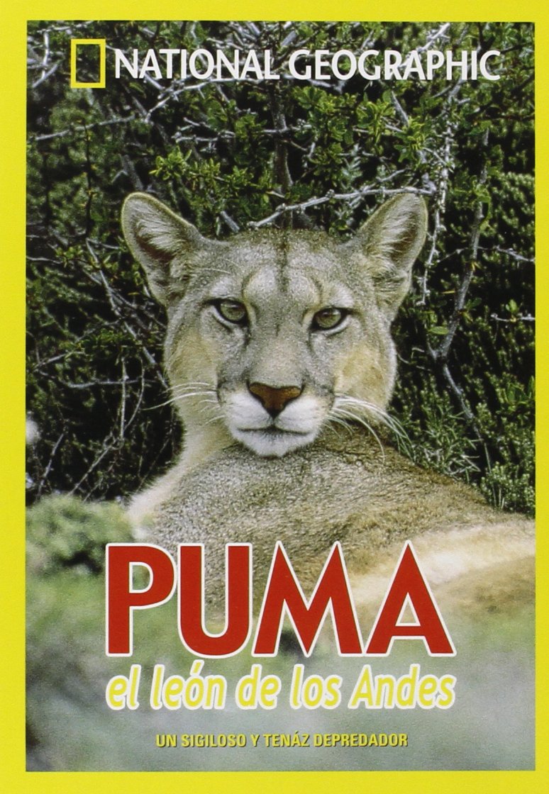 Puma, León de Los Andes - NATIONAL GEOGRAPHIC (DVD) C-198 (NUEVO)