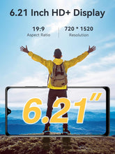 Load image into Gallery viewer, CUBOT P50 Smartphone 6.2" Screen 6GB RAM + 128GB ROM Android Mobile Phone Unlocked 20MP Camera 4200mAh Battery 4G Dual SIM/Octa-Core/NFC/GPS/OTG/Face ID - Black (NEW, showroom)