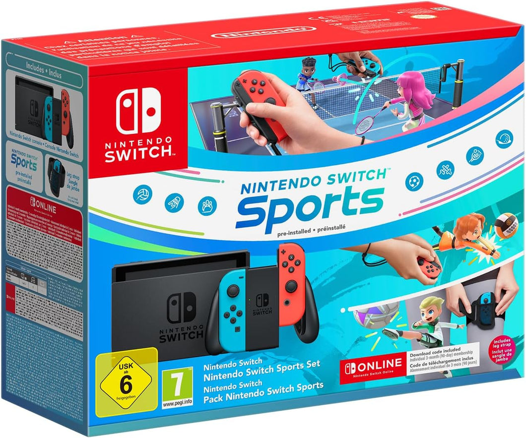 Nintendo Switch + Nintendo Switch Sports (NUEVA) CONSOLA NINTENDO SWITCH