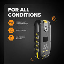 Load image into Gallery viewer, Flip Phone Hammer Dig LTE 4G Rugged Flip Phone, 2 Displays, SIM-Free, Dual SIM, Unlocked, 1200 mAh, 4G/LTE, IP68 Waterproof