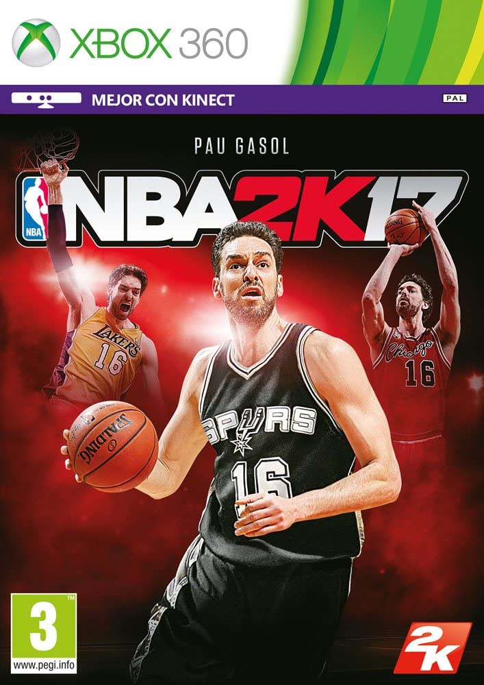 NBA 2K17 - Edición Estándar (XBOX 360)(de segunda mano muy bueno)