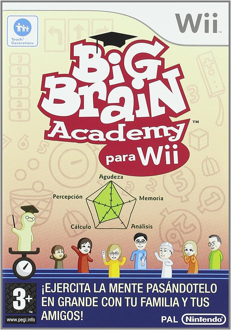 Big Brain Academy (wii) (de segunda mano bueno, no tiene manual)