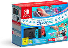 Cargar imagen en el visor de la galería, Nintendo Switch + Nintendo Switch Sports + suscripción 12 meses Online (NUEVA) CONSOLA NINTENDO SWITCH