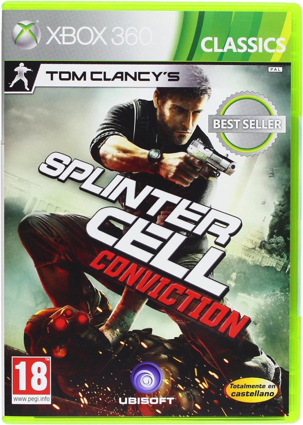Splinter Cell Conviction (XBOX 360) (de segunda mano muy bueno)