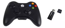 Cargar imagen en el visor de la galería, Mando inalámbrico para Xbox 360 y PC, 2,4G (NUEVO) NEGRO
