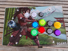 Load image into Gallery viewer, ARCADE STICK 11 BUTTONS (for PC, PS3 and PS4) USB - Bluetooth with Battery (NEW)