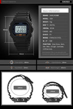 Cargar imagen en el visor de la galería, SKMEI-reloj Digital militar para hombre, pulsera deportiva, Todoterreno Model:1628 Color CAMUFLAJE (NUEVO - sin caja)
