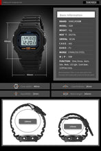 Cargar imagen en el visor de la galería, SKMEI-reloj Digital militar para hombre, pulsera deportiva, Todoterreno Model:1628 Color CAMUFLAJE (NUEVO - sin caja)