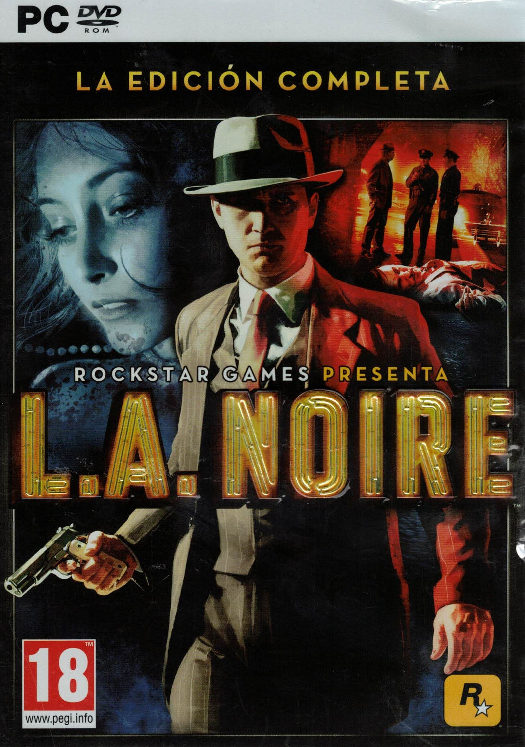 L.A Noire - La Edición Completa (PC-DVD)(de segunda mano muy bueno)