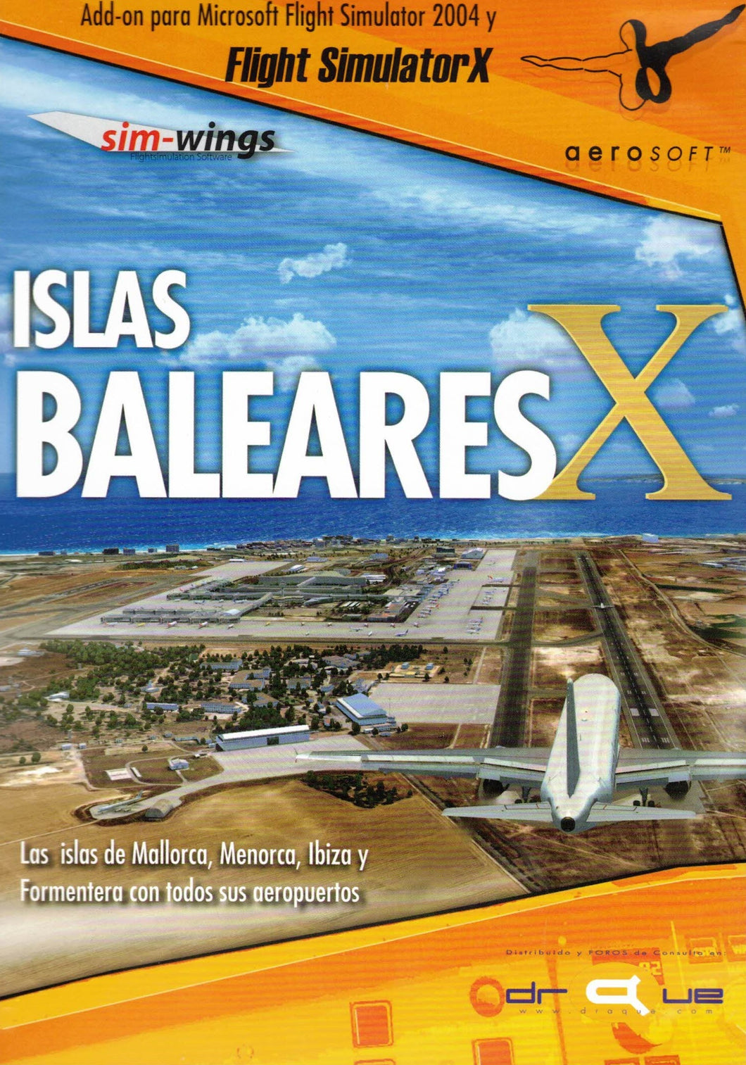Islas Baleares X (PC DVD-ROM)(de segunda mano muy bueno) compatible con FS2004 y FSX