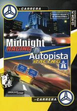 Cargar imagen en el visor de la galería, Midnight Racing & Autopista Racing para PC - ¡Doble dosis de adrenalina al volante!(de segunda mano aceptable)