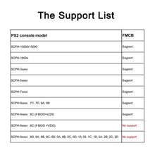 Cargar imagen en el visor de la galería, Tarjeta de memoria FMCB de 64 MB, para tarjeta de memoria FMCB V1.953 (nuevo) (Para PS2 Slim y Fat)