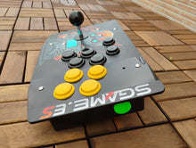 Cargar imagen en el visor de la galería, ARCADE STICK 11 BOTONES (para PC, PS3 y PS4) USB - Bluetooth con Batería SGAME (NUEVO)