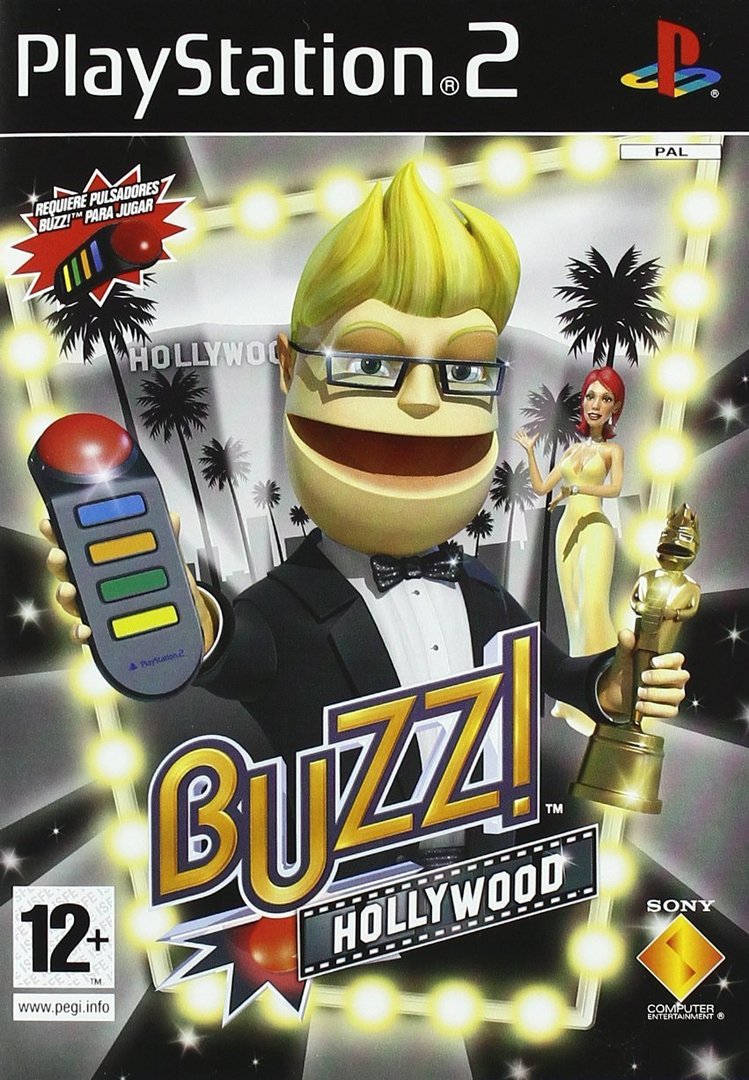 Buzz! Hollywood (ps2) (de segunda mano muy bueno)