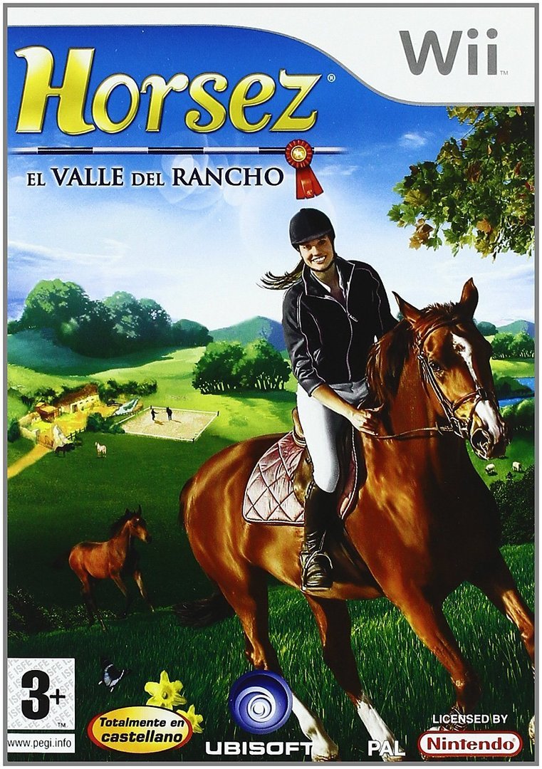 Horsez: El Valle del rancho (wii) (de segunda mano muy bueno, no tiene manual)