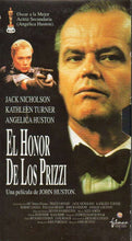 Load image into Gallery viewer, THE HONOR OF THE PRIZZI (VHS)