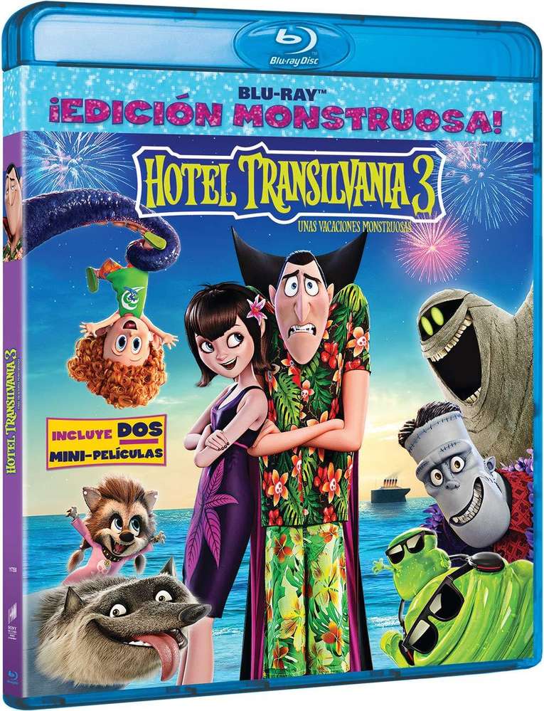 Hotel Transilvania 3: Unas Vacaciones Monstruosas (Blu-ray) NUEVO ¡EDICIÓN MOSTRUOSA!