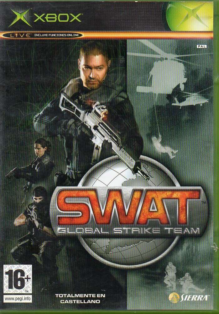 SWAT global strike team (XBOX) (de segunda mano muy bueno)
