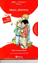 Load image into Gallery viewer, Manu, detective c-85 (soft cover book, good second hand) Pilar Lozano Carbayo