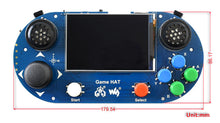 Load image into Gallery viewer, Game HAT Case for Raspberry Pi A+/B+/2B/3B/3B+/4B/Pi Zero (3D Printing) Waveshare BLACK - NEW