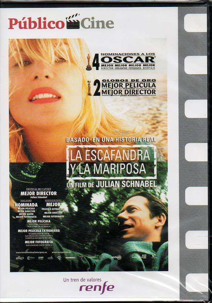 LA ESCAFANDRA Y LA MARIPOSA (DVD) NUEVA