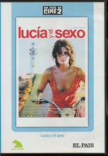 Cargar imagen en el visor de la galería, LUCIA Y EL SEXO DVD edición EL PAIS (de segunda mano muy bueno)