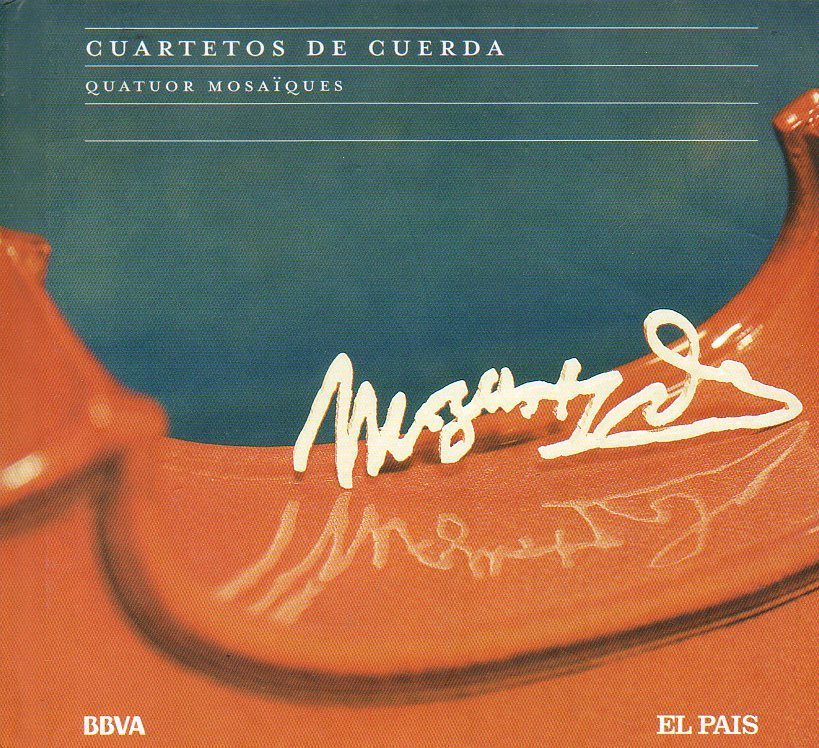 CUARTETOS DE CUERDA - Quatuor Mosaïques (CD) (de segunda mano muy bueno) c-194