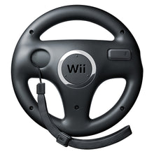 Load image into Gallery viewer, OFFICIAL black Wii steering wheel (good used, controller sold separately)