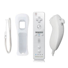 Cargar imagen en el visor de la galería, Mando Wii+Nunchuk para Nintendo Wii / Wii U, blanco (NUEVO, sin caja)