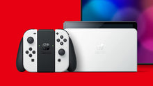 Cargar imagen en el visor de la galería, CONSOLA NINTENDO SWITCH OLED BLANCA
