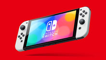 Cargar imagen en el visor de la galería, CONSOLA NINTENDO SWITCH OLED BLANCA
