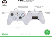 Cargar imagen en el visor de la galería, Power A, Mando con cable PowerA para Xbox Series X/S - Blanco (NUEVO)