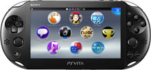 Load image into Gallery viewer, PS Vita Slim - Black - C-193 - Wi-fi PCH-2016 SONY CONSOLE+tageta 8GB (very good second-hand)