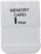 Cargar imagen en el visor de la galería, Tarjeta de memoria blanca de 1 MB para Playstation 1 PSX (NUEVA)
