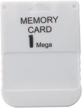 Cargar imagen en el visor de la galería, Tarjeta de memoria blanca de 1 MB para Playstation 1 PSX (NUEVA)