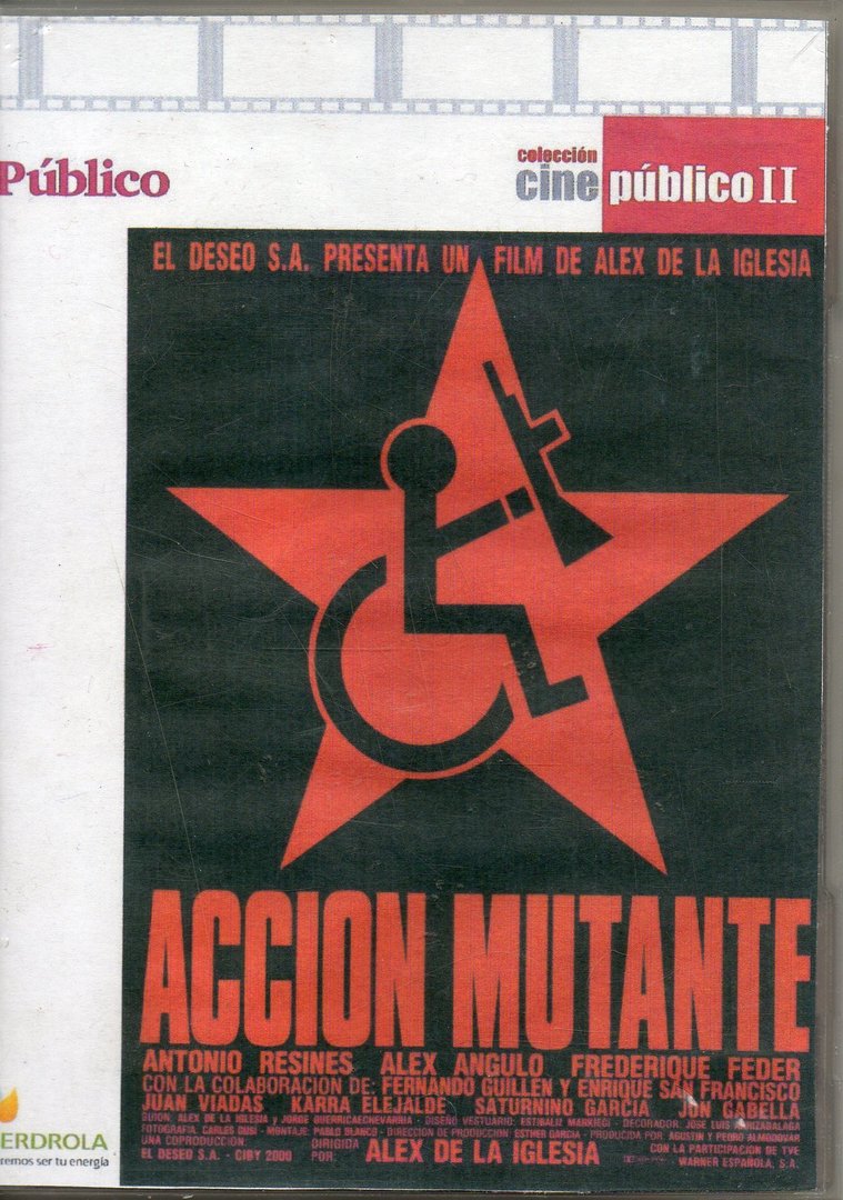 ACCION MUTANTE (DVD) (de segunda mano bueno, solo disco)