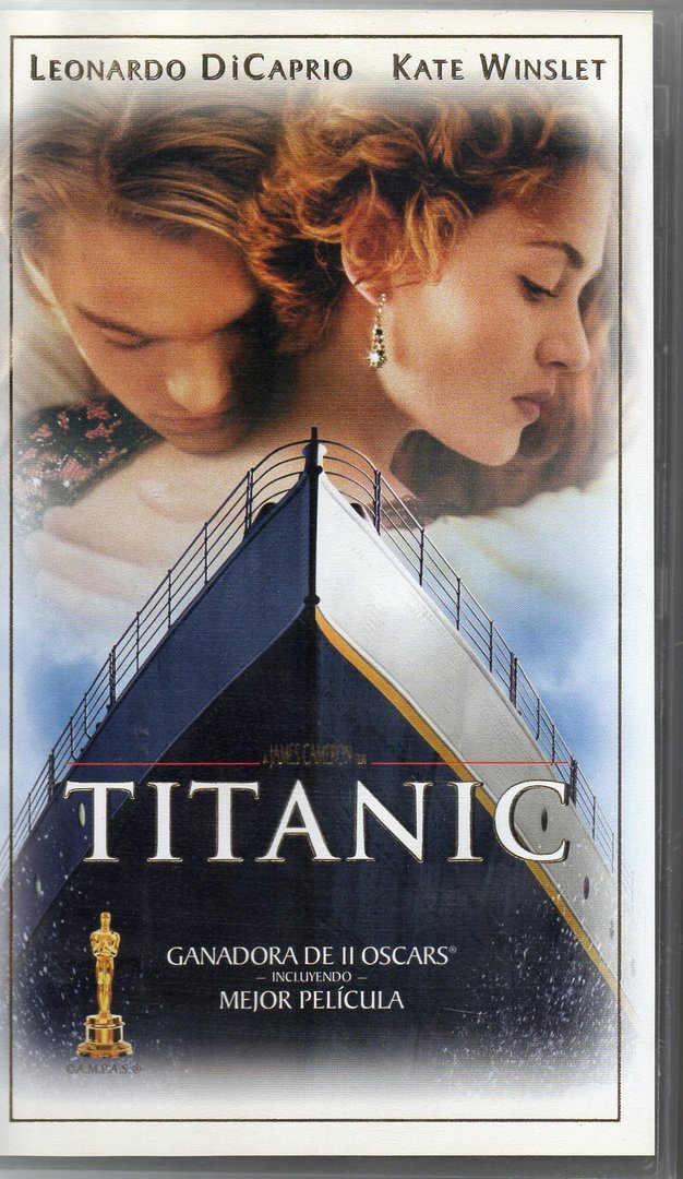 TITANIC (VHS) (de segunda mano bueno)