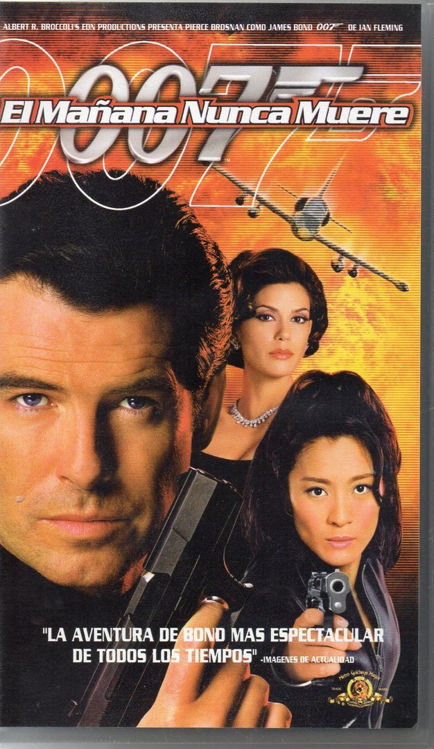 007 EL MAÑANA NUNCA MUERE (VHS) (de segunda mano bueno)