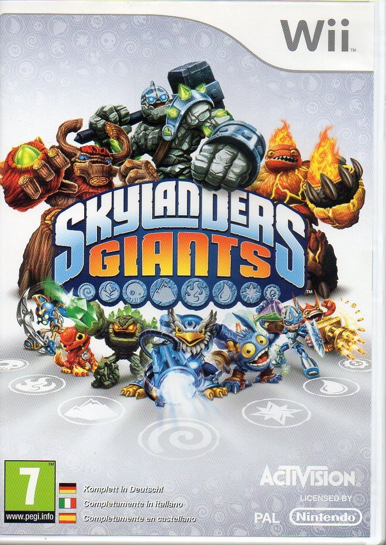 SKYLANDERS GIANTS (Wii solo juego) C-193 (de segunda mano muy bueno)