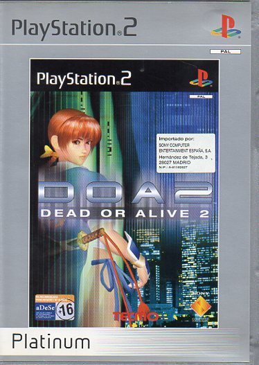 Dead Or Alive 2 (ps2) C-154 (de segunda mano bueno)