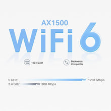 Cargar imagen en el visor de la galería, TP-Link Deco X1500 (2-Pack) - Sistema WiFi 6 Mesh IA, AX1500 Doble Banda 2.4 GHz/5 GHz, Cobertura hasta 360 m2, 3X Puertos Gigabit por Unidad, 160MHz, ODFMA, 1024QAM, Control Parental (de segunda mano muy bueno)
