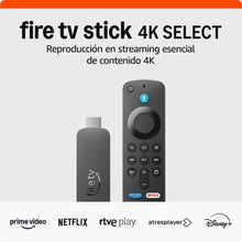 Cargar imagen en el visor de la galería, Amazon Fire TV Stick 4K Select (última generación) NUEVO
