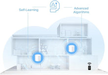 Cargar imagen en el visor de la galería, TP-Link Deco X1500 (2-Pack) - Sistema WiFi 6 Mesh IA, AX1500 Doble Banda 2.4 GHz/5 GHz, Cobertura hasta 360 m2, 3X Puertos Gigabit por Unidad, 160MHz, ODFMA, 1024QAM, Control Parental (de segunda mano muy bueno)
